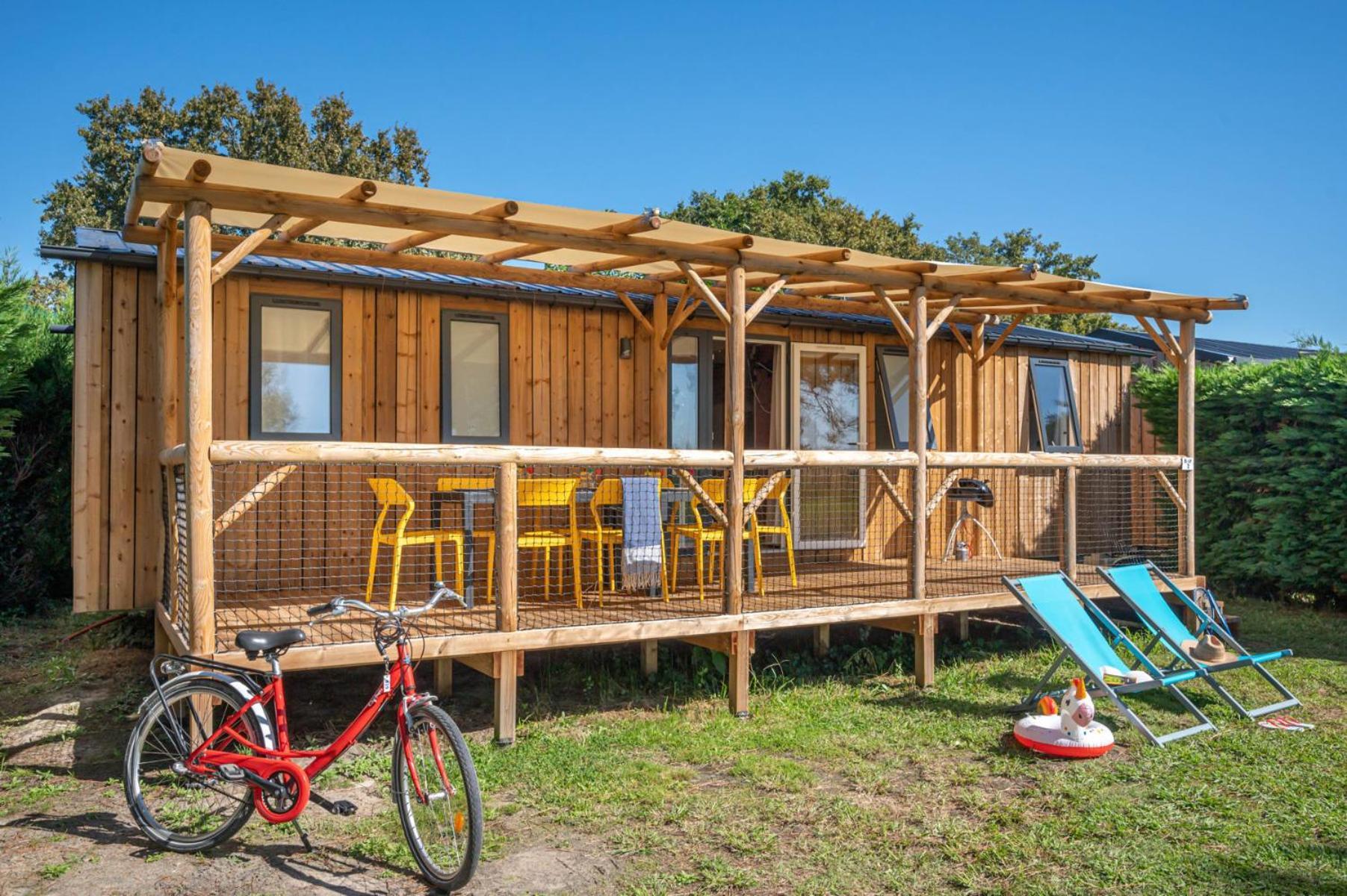 Hotel Le Camping Grand Cerf Gimouille Zewnętrze zdjęcie